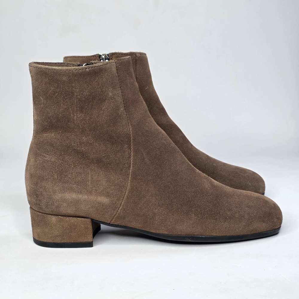 La Canadienne Boots Women's Size 5.5 M Brown Suede Ankle Zip Casual Shoes Canada